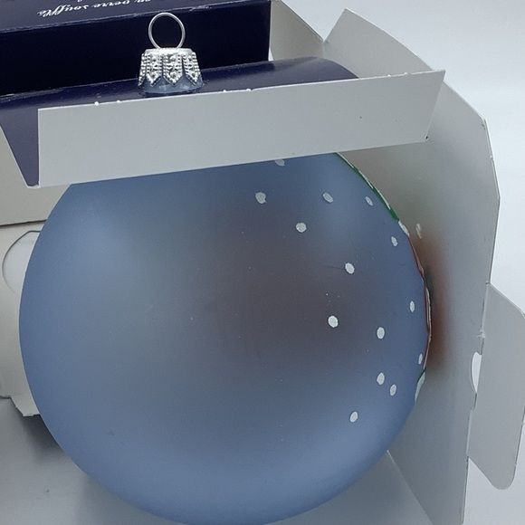 NWOT Mouth Blown Glass Gingerbread Ornament Hand Painted in Italy - Picture 6 of 12